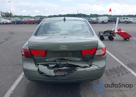 2010 Hyundai Sonata Gls z USA, uszkodzony, nr VIN 5NPET4AC4AH619038